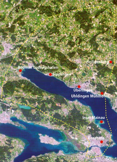 Karte Überlingersee